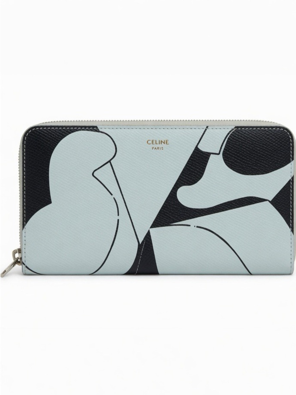 RARE Celine x Shawn Kuruneru Limited Edition Zip Around Wallet w/ dust bag